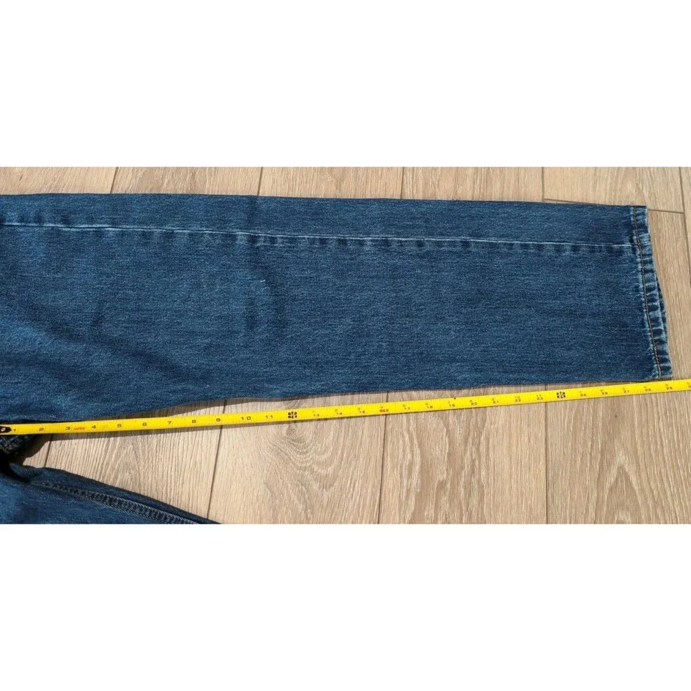 LEVI'S 505 MENS JEANS SZ 38x29(36x29Actual)Blue Straight Regular Dark Wash EUC